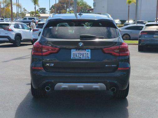 Dark Graphite Metallic 2021 BMW X3 sDrive30i
