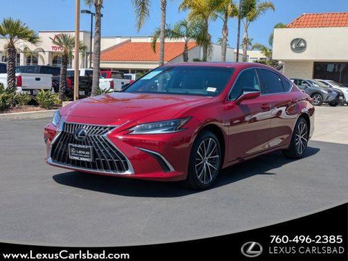 Matador Red Mica 2024 Lexus ES 300h Base