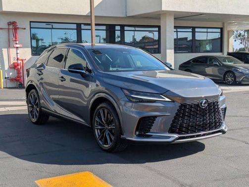 Nebula Gray Pearl 2023 Lexus RX 350 F SPORT Handling