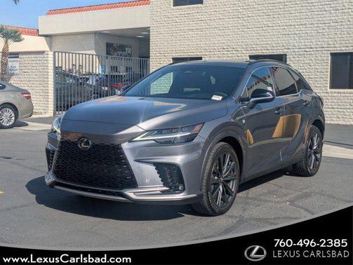 Nebula Gray Pearl 2023 Lexus RX 350 F SPORT Handling