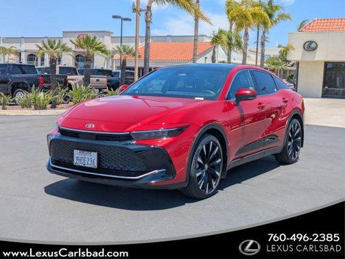 Supersonic Red 2023 Toyota Crown Platinum