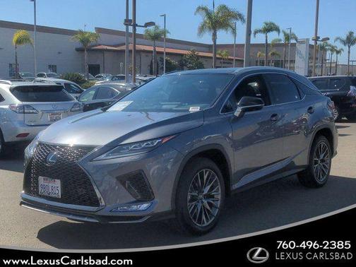 Nebula Gray Pearl 2022 Lexus RX 350 F SPORT Handling