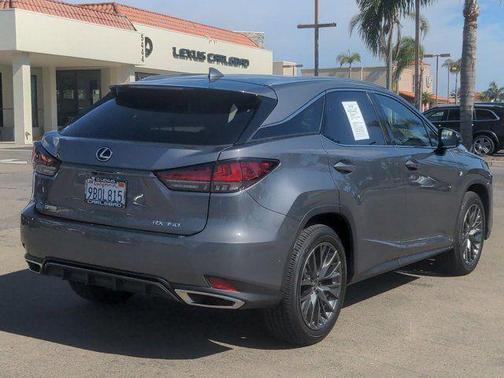 Nebula Gray Pearl 2022 Lexus RX 350 F SPORT Handling