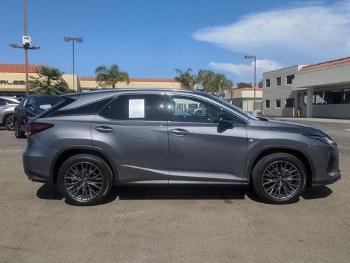 Nebula Gray Pearl 2022 Lexus RX 350 F SPORT Handling