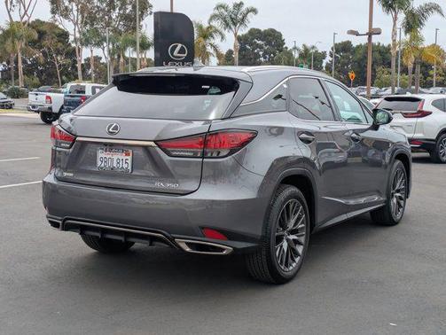 Nebula Gray Pearl 2022 Lexus RX 350 F SPORT Handling