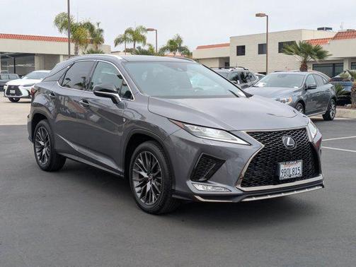 Nebula Gray Pearl 2022 Lexus RX 350 F SPORT Handling