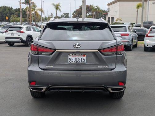 Nebula Gray Pearl 2022 Lexus RX 350 F SPORT Handling