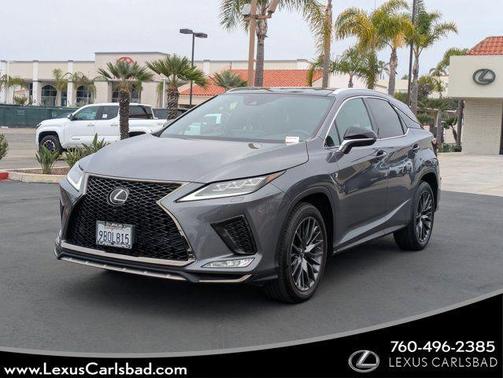Nebula Gray Pearl 2022 Lexus RX 350 F SPORT Handling