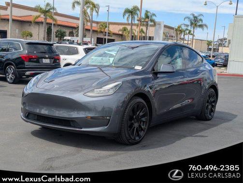 Midnight Silver Metallic 2021 Tesla Model Y Long Range