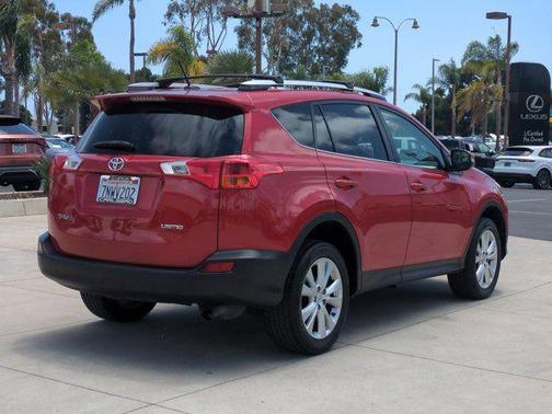 Barcelona Red Metallic 2015 Toyota RAV4 Limited