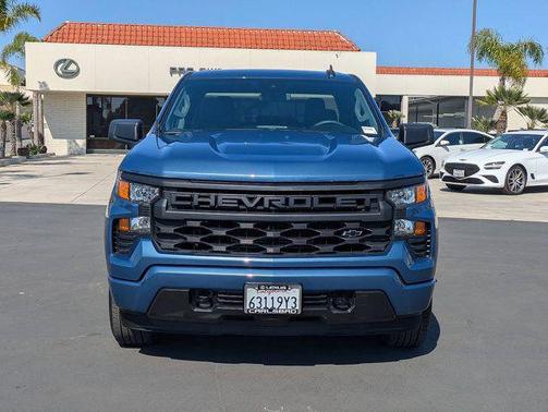 Lakeshore Blue Metallic 2024 Chevrolet Silverado 1500 Custom
