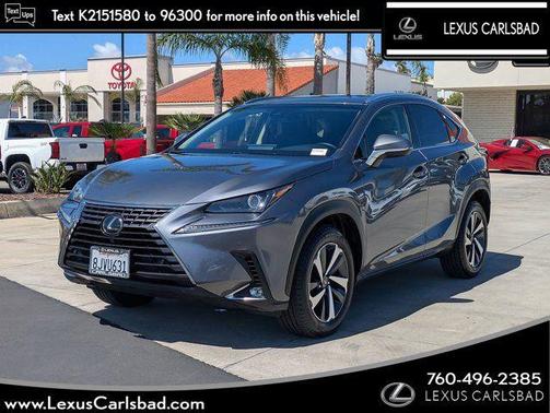 Nebula Gray Pearl 2019 Lexus NX 300 Base