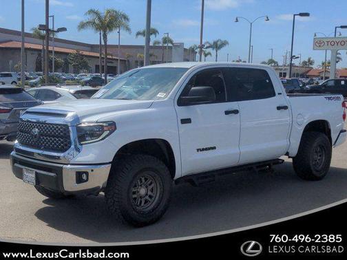 Super White 2019 Toyota Tundra SR5
