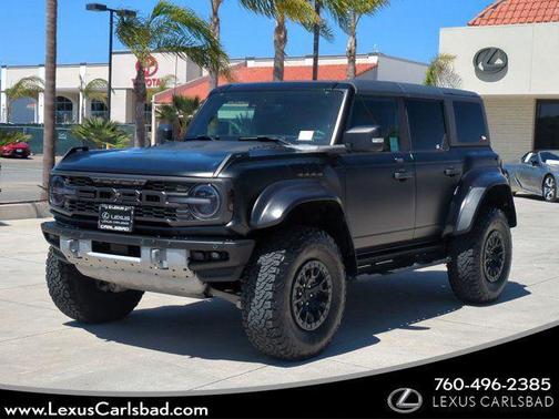 Shadow Black 2023 Ford Bronco Raptor