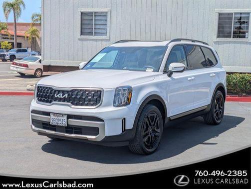 Glacial White Pearl 2023 Kia Telluride EX X-Line