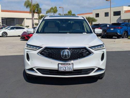 Platinum White Pearl 2022 Acura MDX Technology Package