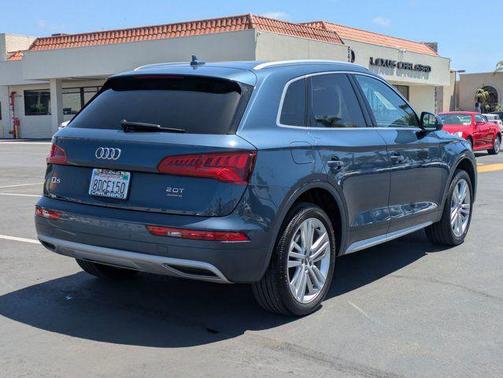 Utopia Blue Metallic 2018 Audi Q5 2.0T Tech Premium