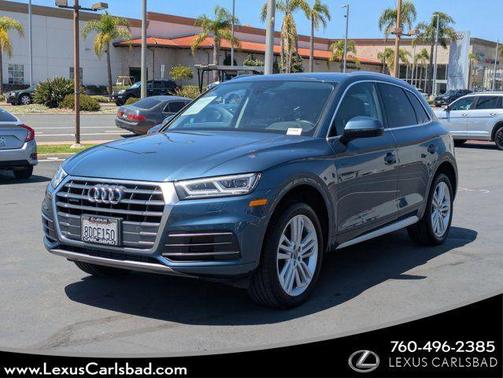 Utopia Blue Metallic 2018 Audi Q5 2.0T Tech Premium
