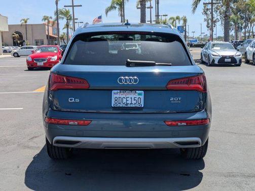 Utopia Blue Metallic 2018 Audi Q5 2.0T Tech Premium