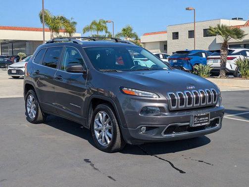 Granite Crystal Metallic Clearcoat 2017 Jeep Cherokee Limited