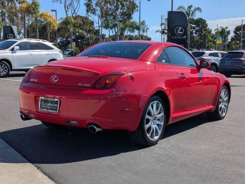 Absolutely Red 2005 Lexus SC 430 430