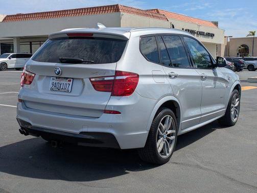 Glacier Silver Metallic 2017 BMW X3 xDrive28i