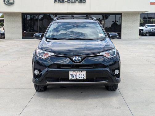 Galactic Aqua Mica 2018 Toyota RAV4 Hybrid XLE