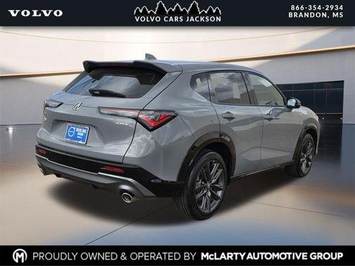 Gray 2025 Acura ADX A-Spec