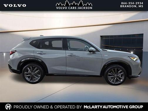 Gray 2025 Acura ADX A-Spec