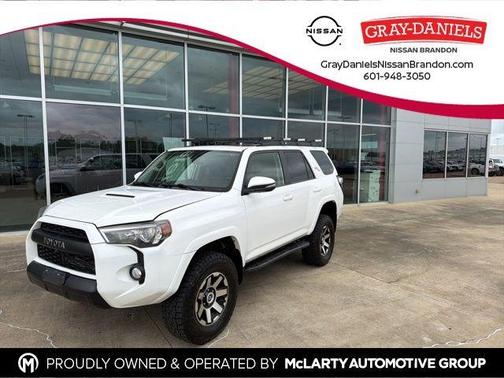 Super White 2019 Toyota 4Runner Sport