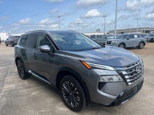 Gun Metallic 2025 Nissan Rogue Platinum