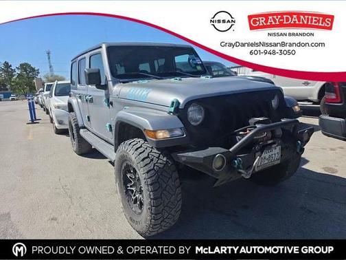 Billet Silver Metallic Clearcoat 2020 Jeep Wrangler Unlimited Sahara