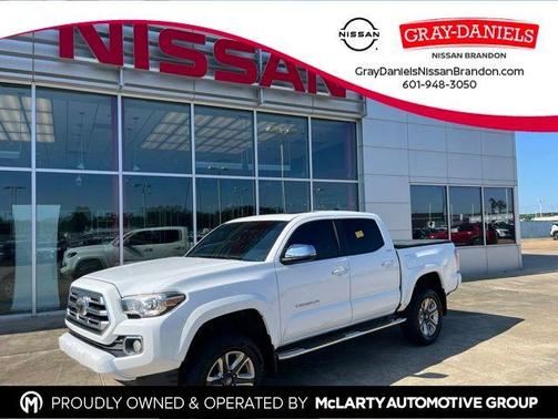 Super White 2019 Toyota Tacoma Limited