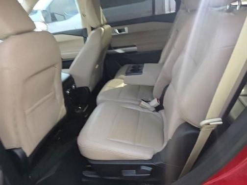 Red Metallic 2022 Ford Explorer Limited