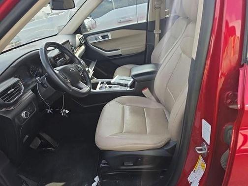 Red Metallic 2022 Ford Explorer Limited