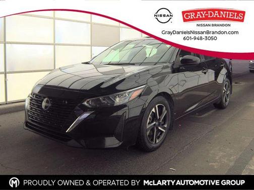 Black 2024 Nissan Sentra SV