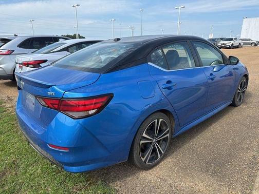 2 Tone Blue / Black Roof 2023 Nissan Sentra SR