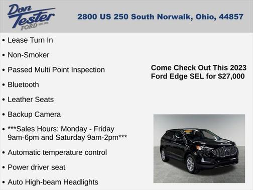 2023 Ford Edge SEL
