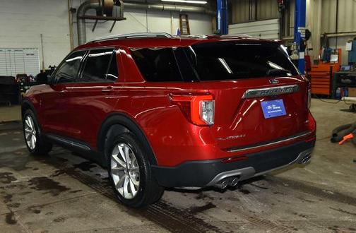 RAPID RED MET TINTED CC 2023 Ford Explorer PLATINUM