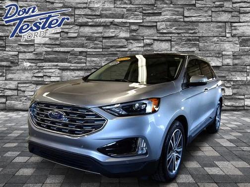 ICONIC SILVER 2023 Ford Edge TITANIUM