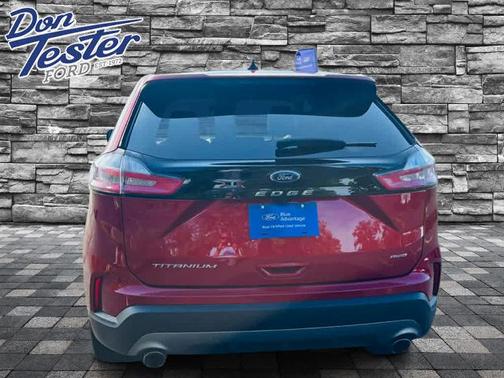 RAPID RED TINTED CC 2023 Ford Edge TITANIUM