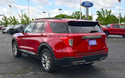 RAPID RED MET TINTED CC 2021 Ford Explorer XLT