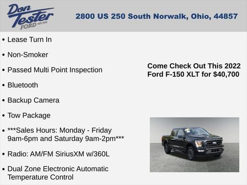 2022 Ford F-150 XLT
