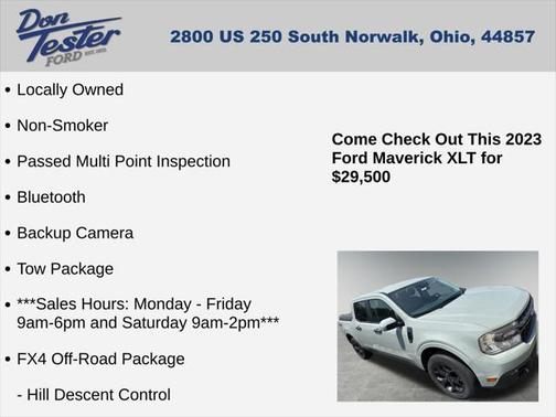 2023 Ford Maverick XLT