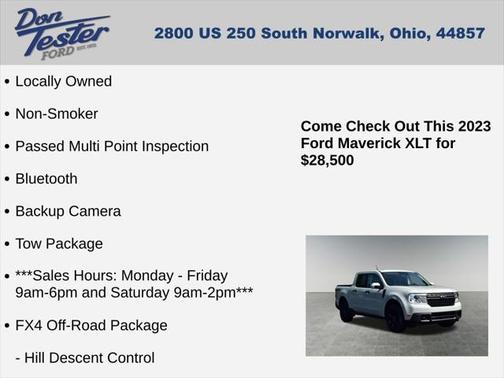 2023 Ford Maverick XLT