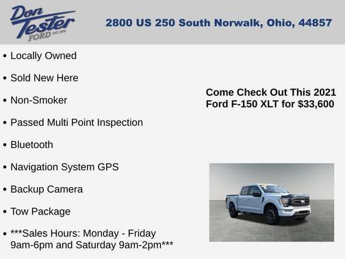 2021 Ford F-150 XLT