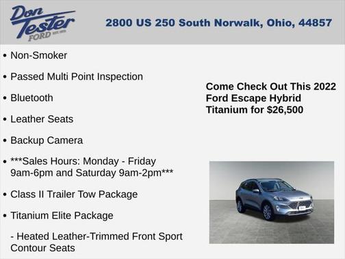 2022 Ford Escape Titanium