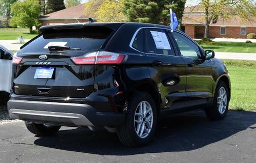 AGATE BLACK METALLIC 2023 Ford Edge SEL