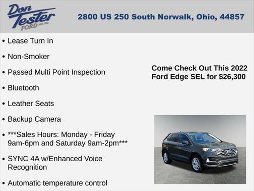 2022 Ford Edge SEL