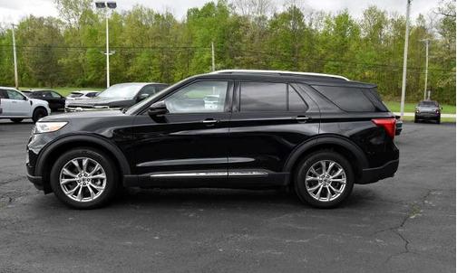 AGATE BLACK METALLIC 2021 Ford Explorer LIMITED